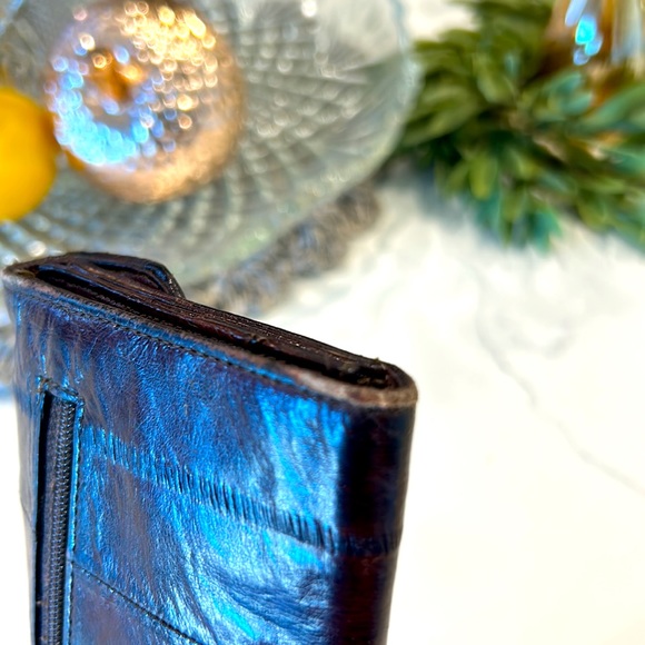 Vintage Eel Skin Long Wallet - Picture 6 of 7